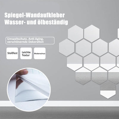 GlanzSicher™ Unzerbrechliche Spiegel-Lösung