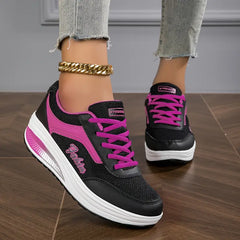 Nadine – Orthopädische Schuhe in Schwarz/lila