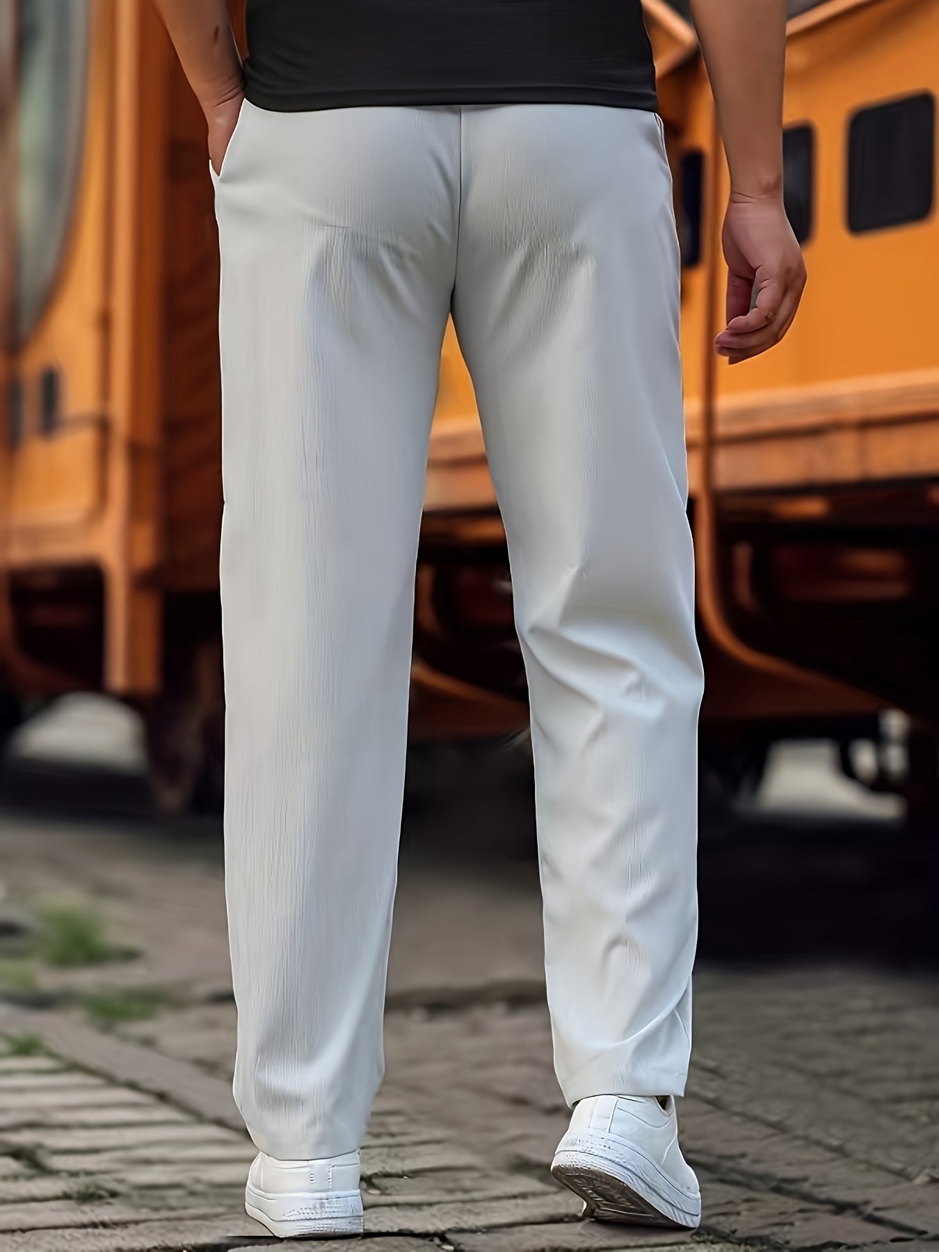Kordelzughosen mit Taschen für Männer