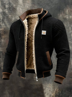 Johann | Steppjacke Polar in Schwarz