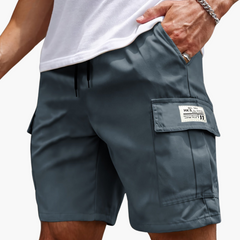 Vielseitige Cargoshorts für Herren - Ideal für Abenteuer in Blau