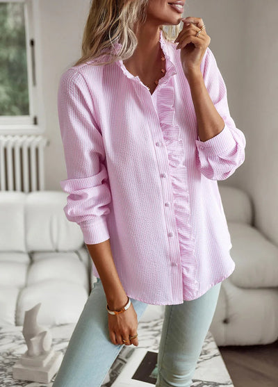 Chesley - Elegante und stilvolle gestreifte Bluse