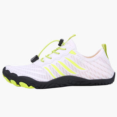 Unisex Barfuß schuhe mit elastischem Verschluss für Outdoor-Aktivitäten in Weiß