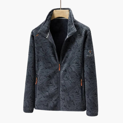 Unisex-Jacke mit Reißverschluss und Seitentaschen