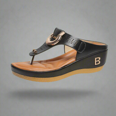 Norlaine | Orthopädische Sandalen für den Sommerkomfort in Schwarz