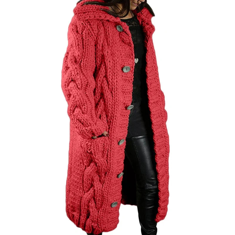 Meghan - Dicke Strickjacke