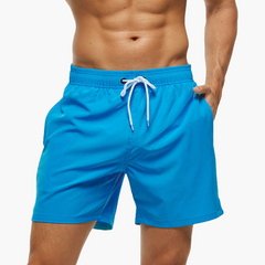 Schnelltrocknende Stretchshorts für Herren - Ideal für Sport & Freizeit in Meeresblau