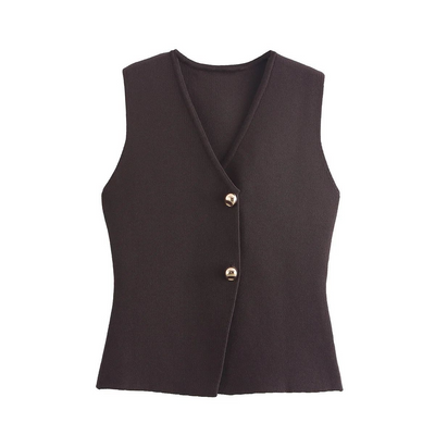 Tenley - Modische Strickweste für Damen