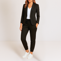 Ulrika - Leichter Jumpsuit in Schwarz