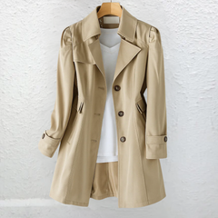 Laurian™ | Vintage Trenchcoat in Khaki