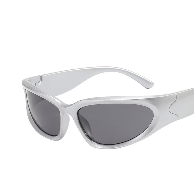 Damen Modisch Ovale Sonnenbrille | Umschließend