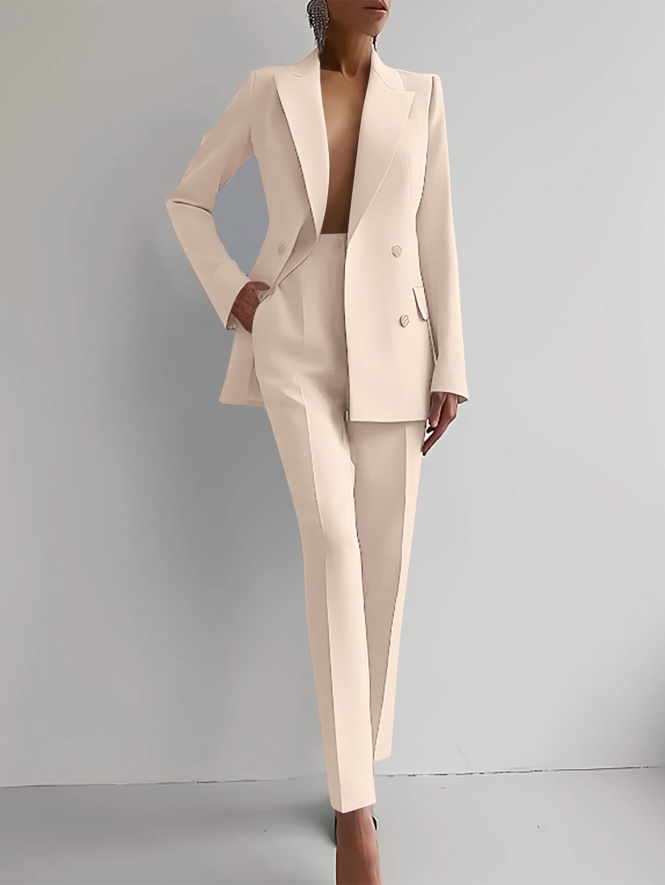 Marva - Damen Blazer‑Hosen‑Set
