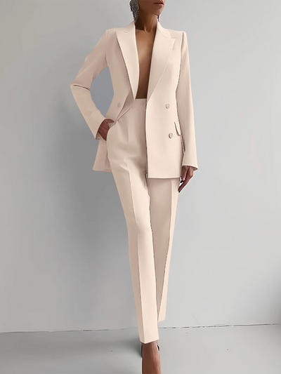 Marva - Damen Blazer‑Hosen‑Set