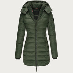 Simone™ | Wasserdichte Winterjacke für Damen in Grün
