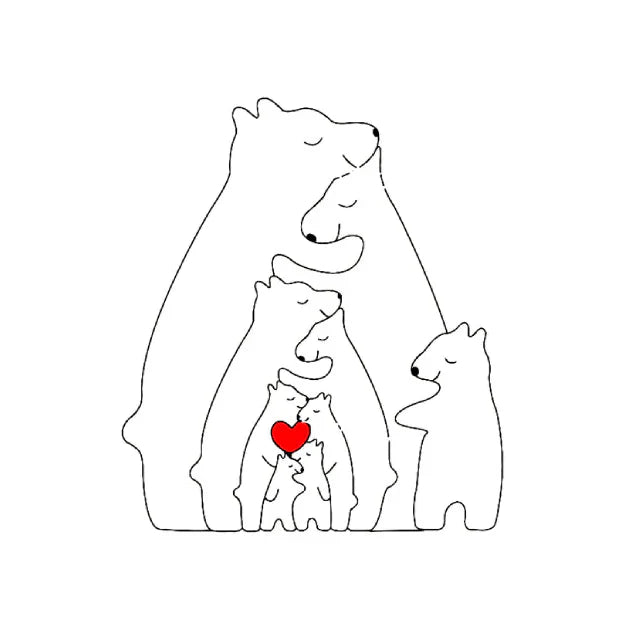 BärenHalt™ Personalisiertes Liebesgeschenk