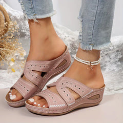 Moana® | Orthopädisch bequeme Damensandalen in Rosa
