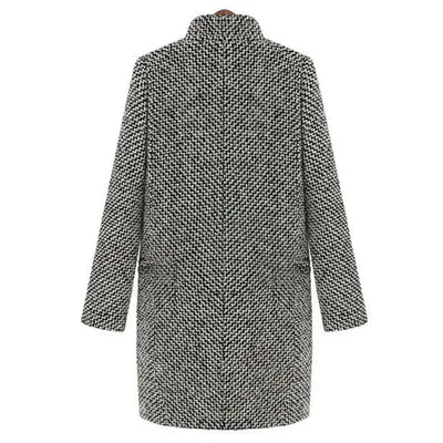 Vanessa | Elegante lange Jacke im Midi-Schnitt
