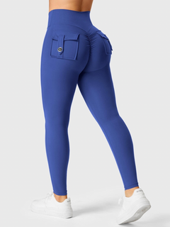 Zerovix | Atmungsaktive Leggings für Damen Sommer Fit in Königsblau