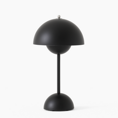 LuniLight LED-Lampe in Pilzform in Schwarz
