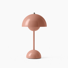 LuniLight LED-Lampe in Pilzform in Rosa