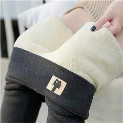 Raelion -  Warm Stylisch Unverzichtbar – Die Winterleggings in Grau