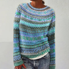 Olivia - Stilvoller und komfortabler Pullover in Blau