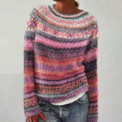 Olivia - Stilvoller und komfortabler Pullover in Rosa