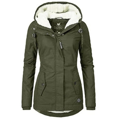 Laura - Winterjacke Damen in Grün