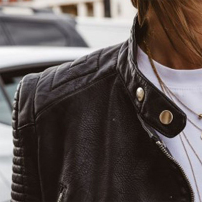 Lederjacke für Frauen