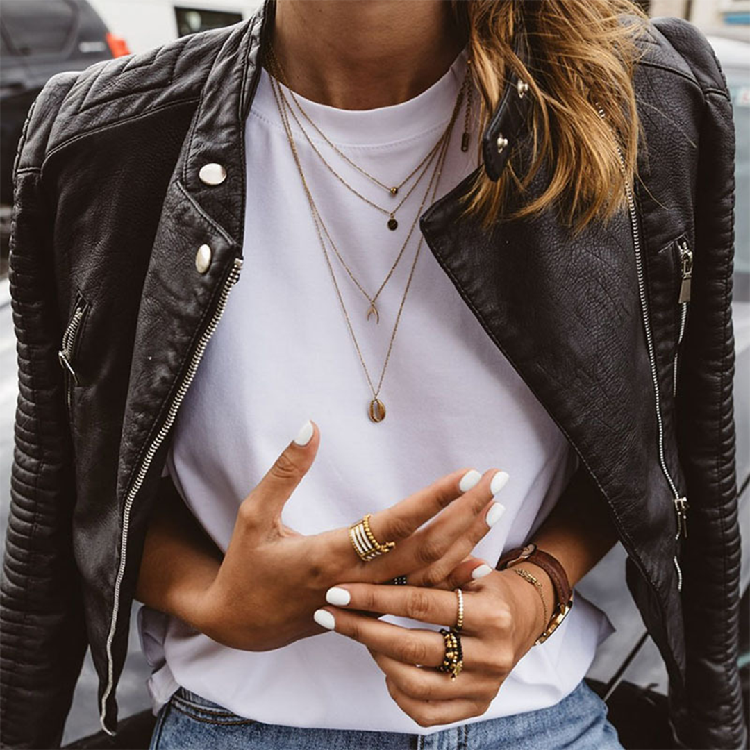 Lederjacke für Frauen