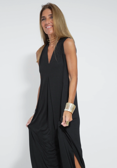 Elfleda - Langes Kleid mit Weste