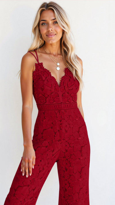 Eleonora - Boho Jumpsuit - Verstellbare Träger