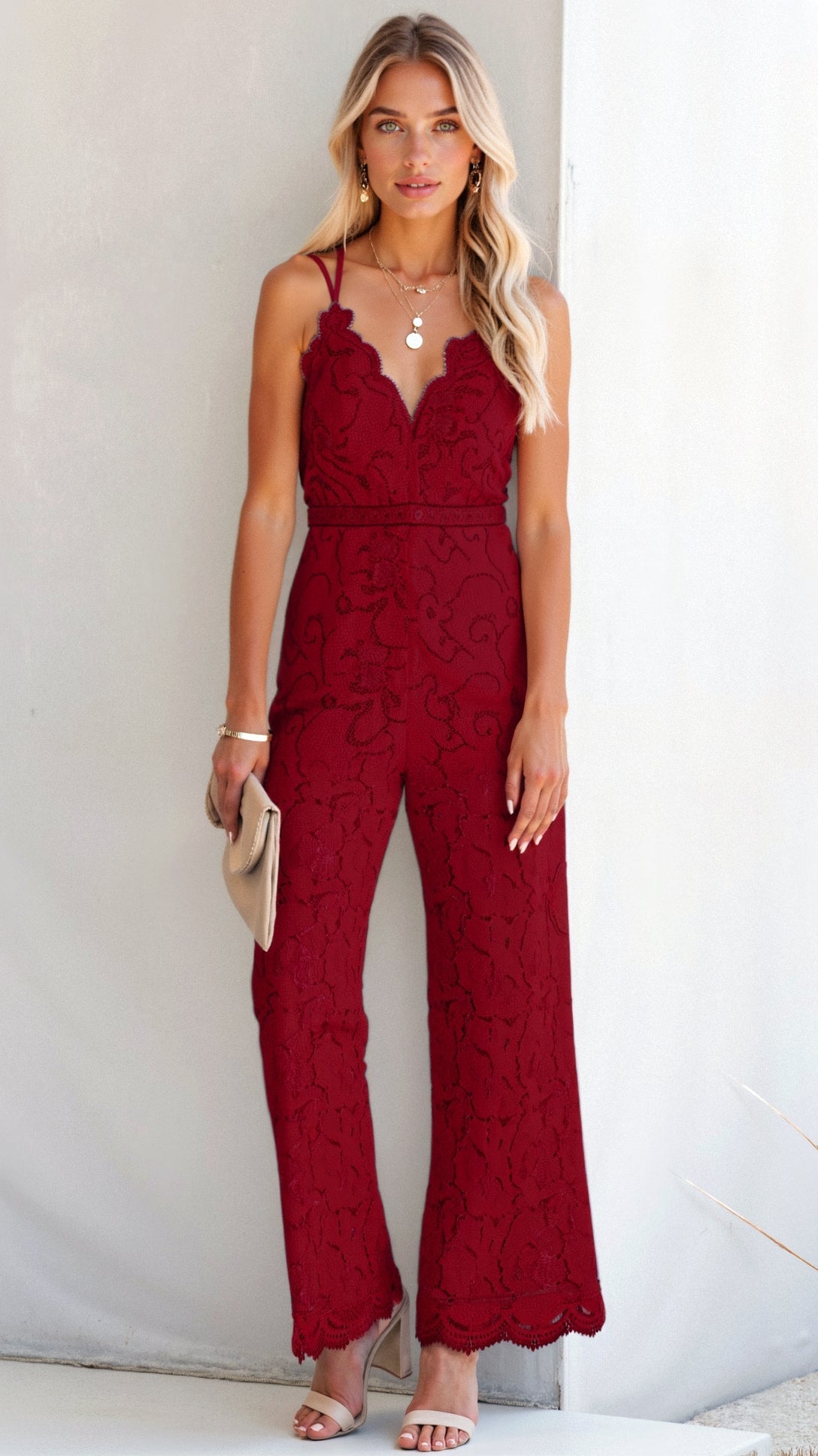 Eleonora - Boho Jumpsuit - Verstellbare Träger
