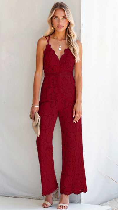 Eleonora - Boho Jumpsuit - Verstellbare Träger