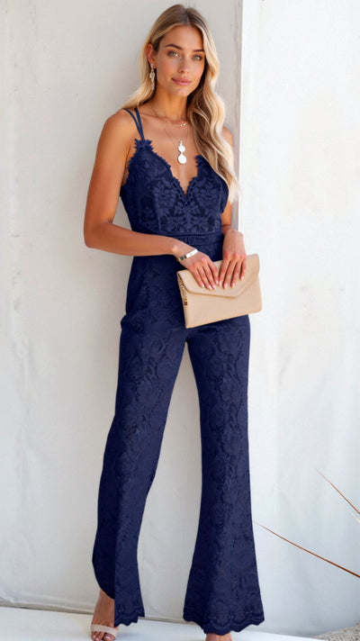 Eleonora - Boho Jumpsuit - Verstellbare Träger