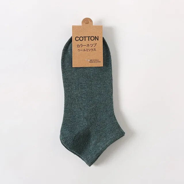 Niedrige Socken aus Baumwolle