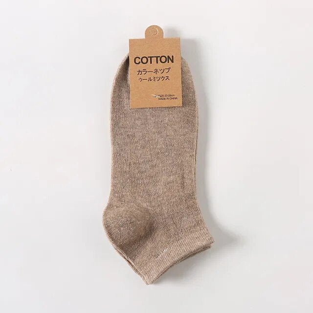 Niedrige Socken aus Baumwolle