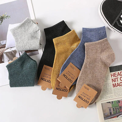 Niedrige Socken aus Baumwolle