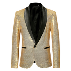 Pierce - Eleganter und zeitloser Blazer in Gold