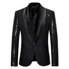 Pierce - Eleganter und zeitloser Blazer in Schwarz