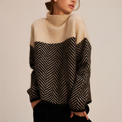 Yancy - Eleganter und modischer Pullover in Beige