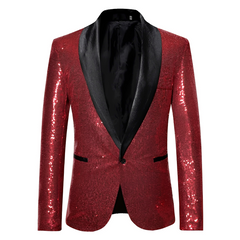 Pierce - Eleganter und zeitloser Blazer in Rot