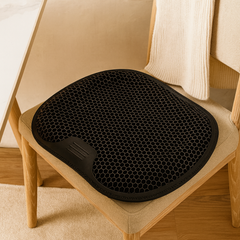 Aeronis | Ergonomisches Gel-Sitzkissen in Schwarz