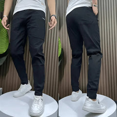 Malik – Stilvolle Freizeithose in Schwarz