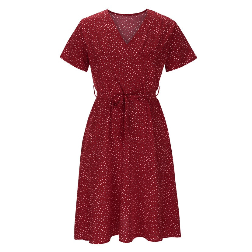 Milena - Kleid - V-Ausschnitt