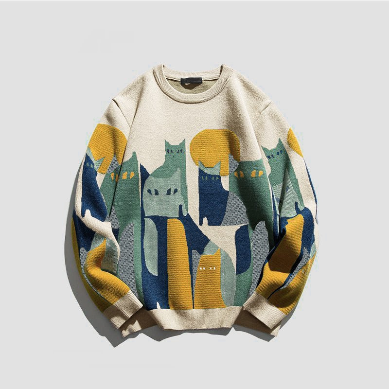PurrPatch - Unisex Sweatshirt mit Katze