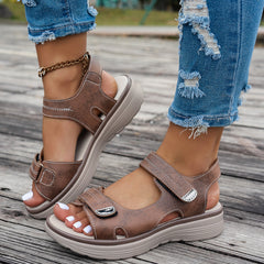 AirFlow™ – Atmungsaktive Damen Sandalen für maximalen Komfort in Dunkelbraun