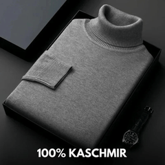 ZINDEL - KASCHMIR PULLOVER in Grau
