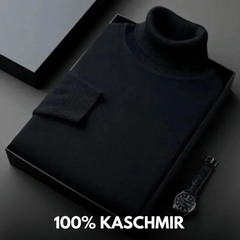 ZINDEL - KASCHMIR PULLOVER in Schwarz