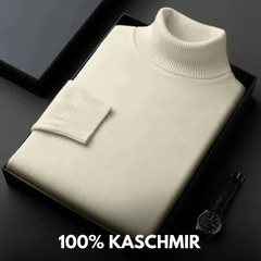 ZINDEL - KASCHMIR PULLOVER in Beige